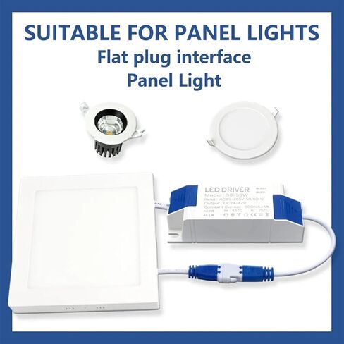 30W-36W LED Panel Lamp Power Supply Unit Lighting AC85-265V Output 600mA DC24-42V External LED Driver Connector(900mA DC24-42V) in Saudi Arabia