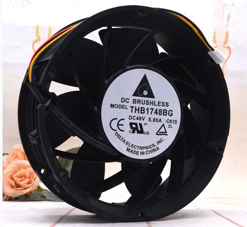 THB1748BG 172X172X51MM 48V 5.80A 8000RPM 607.0 CFM 17CM 4-WARE مروحة التبريد in Saudi Arabia