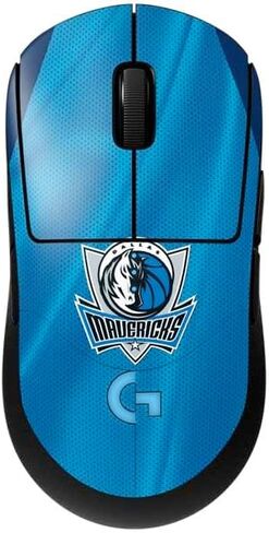 Skinit Decal بشرة أخرى متوافقة مع G Pro Wireless Gaming Mouse - NBA Dallas Mavericks الأسود تصميم الشعار الأسود in Saudi Arabia