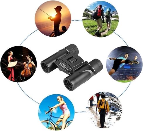 Monoculars Telescope High Power 8x21 Compact Zoom Binoculars Long Range 1000m Folding Powerful Mini Telescope BAK4 Sports Camping Binoculars in Saudi Arabia