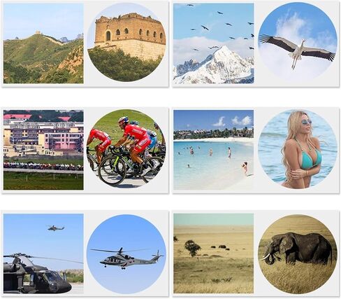 Monoculars Telescope High Power 8x21 Compact Zoom Binoculars Long Range 1000m Folding Powerful Mini Telescope BAK4 Sports Camping Binoculars in Saudi Arabia