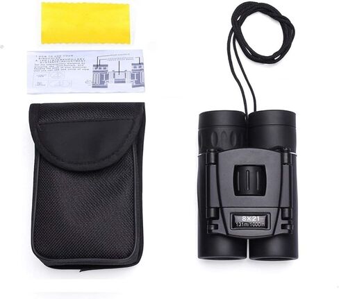 Monoculars Telescope High Power 8x21 Compact Zoom Binoculars Long Range 1000m Folding Powerful Mini Telescope BAK4 Sports Camping Binoculars in Saudi Arabia