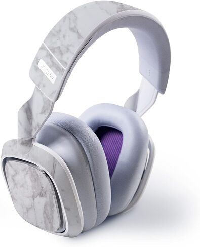 MightySkins Skin Compatible with Astro A30 Wireless Gaming Headset - Frost Marble | Protective, Durable, and Unique Vinyl Decal wrap Cover | Easy to Apply, Remove, and Change Styles | Made in The USA in Saudi Arabia