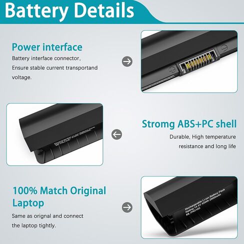 45WH PA5185U-1BRS بطارية الكمبيوتر المحمول متوافقة مع TOSHIBA SATELLITE C50 C55D C55T L55D L55T C55-B5200 C55D-B5310 C55-B5300 C55-B5270 for PA5195U-1BRS in Kuwait