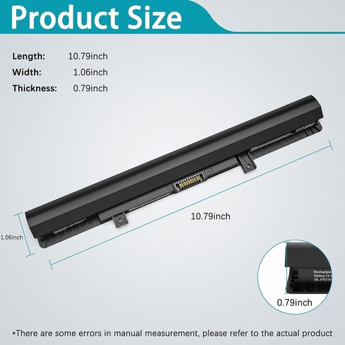45WH PA5185U-1BRS بطارية الكمبيوتر المحمول متوافقة مع TOSHIBA SATELLITE C50 C55D C55T L55D L55T C55-B5200 C55D-B5310 C55-B5300 C55-B5270 for PA5195U-1BRS in Kuwait