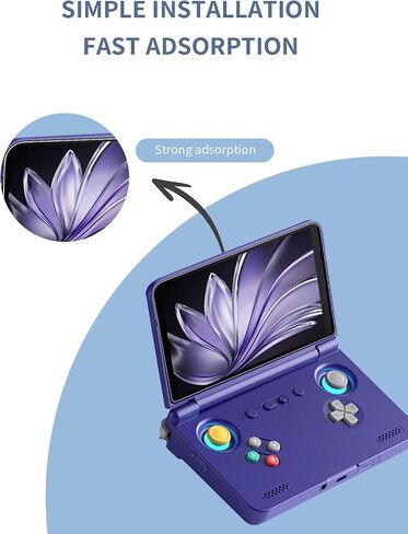 [2 Park] واقي الشاشة لـ Retroid Pocket Flip 2 5.5 بوصة من ألعاب اللعبة المحمولة باليد ، وهو فيلم زجاجي ، واقي شاشة Bovugac لـ Pocket Flip2 Gaming Handheld Anti-scratch & Sensitive & 9H Sensitive in Kuwait