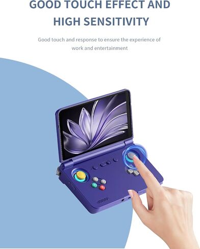 [2 Park] واقي الشاشة لـ Retroid Pocket Flip 2 5.5 بوصة من ألعاب اللعبة المحمولة باليد ، وهو فيلم زجاجي ، واقي شاشة Bovugac لـ Pocket Flip2 Gaming Handheld Anti-scratch & Sensitive & 9H Sensitive in Kuwait