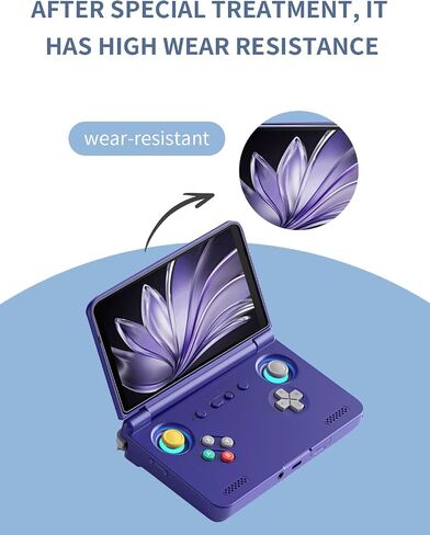 [2 Park] واقي الشاشة لـ Retroid Pocket Flip 2 5.5 بوصة من ألعاب اللعبة المحمولة باليد ، وهو فيلم زجاجي ، واقي شاشة Bovugac لـ Pocket Flip2 Gaming Handheld Anti-scratch & Sensitive & 9H Sensitive in Kuwait
