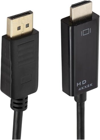 1.8M Cable 4K DisplayPort to HDMI cable cable cable dp displate to to to to hd computer to tv m> oni> tor in Saudi Arabia