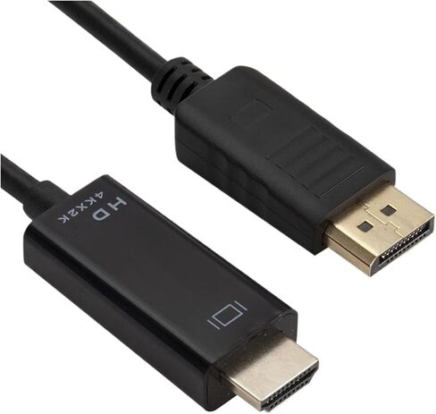 1.8M Cable 4K DisplayPort to HDMI cable cable cable dp displate to to to to hd computer to tv m> oni> tor in Saudi Arabia
