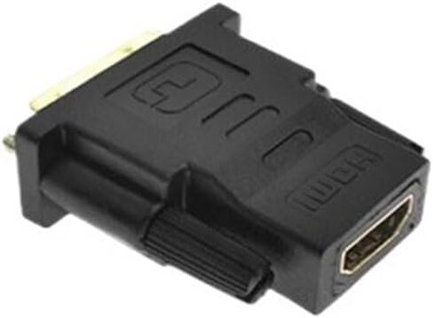 24k Plated pl-UG Male to Female DVI Converter 1080P for HDTV Projector Monito DVI 24+1 to HDMI-Compatible Adapter Cables in Saudi Arabia