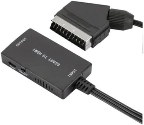 HD 1080P HDMI متوافق مع محول محول الفيديو SCART لـ HDTV DVD لـ Sky Box STB PL-AUG ولعب SCART إلى HD Converter (HD TO SCART) in Saudi Arabia