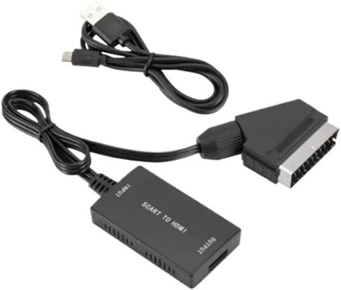 HD 1080P HDMI متوافق مع محول محول الفيديو SCART لـ HDTV DVD لـ Sky Box STB PL-AUG ولعب SCART إلى HD Converter (HD TO SCART) in Saudi Arabia