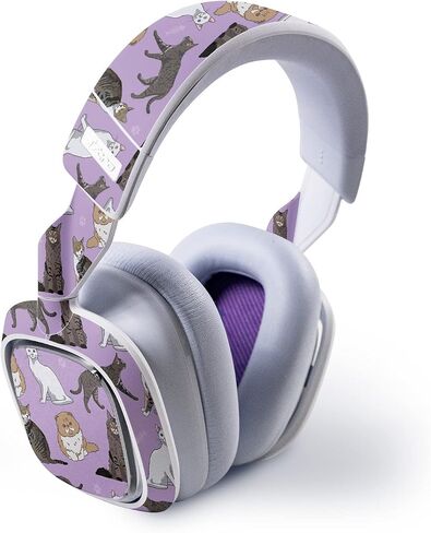 MightySkins Skin Compatible with Astro A30 Wireless Gaming Headset - Cat Chaos | Protective, Durable, and Unique Vinyl Decal wrap Cover | Easy to Apply, Remove, and Change Styles | Made in The USA in Saudi Arabia