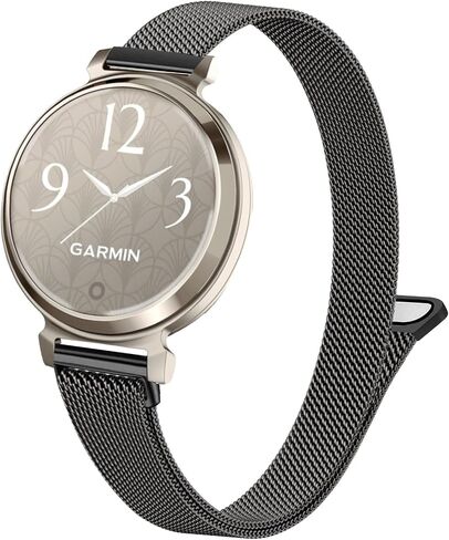 أشرطة معدنية متوافقة مع Garmin Lily 2 / Lily 2 Watch Band ، حزام معصم بديل للبديل عن الفولاذ المقاوم للصدأ لـ Garmin Lily 2 in Kuwait