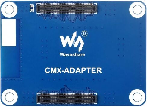Waveshare CM4/CM5 Adapter Board, Comaptible with Raspberry Pi Compute Module Series, Interface Protection, Provides Physical Protection for Frequent Plugging and Unplugging of Socket in Saudi Arabia