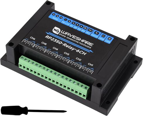 وحدة الترحيل الصناعية ذات 6 قنوات RP2350 ، واجهات قبعة RS485/PICO ، متوافقة مع قبعات Raspberry Pi Pico ، توسيع RTC/CAN/RS232/LORA/SENSOR ، RS485 ، إلخ. دوائر حماية متعددة in Kuwait