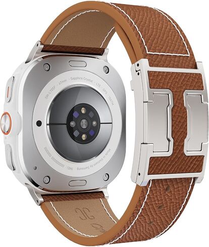 Leather Band Compatible with Galaxy Watch Ultra 2/ Ultra Bands 47mm in Saudi Arabia