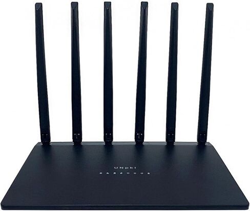 ICHI UNpkl AX3000 WiFi 6 Router, 802.11ax Wireless, Dual Band, 3 Gigabit Ports, Live Traffic View, EasyMesh, Advanced DNS Firewall in Saudi Arabia