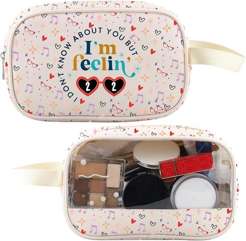 XYANFA I'm Feeling 22 Makeup Bag 22 Birthday Gift Singer Fans Gift Singer's Merchandise (feelin' 22) in Kuwait