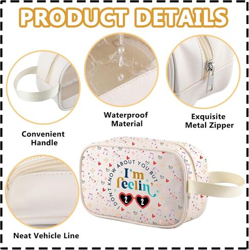 XYANFA I'm Feeling 22 Makeup Bag 22 Birthday Gift Singer Fans Gift Singer's Merchandise (feelin' 22) in Kuwait