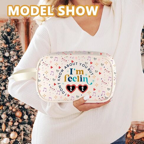 XYANFA I'm Feeling 22 Makeup Bag 22 Birthday Gift Singer Fans Gift Singer's Merchandise (feelin' 22) in Kuwait