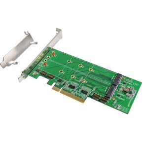 Micro SATA Cables|PCIe x8 Gen4 for Bifurcated M.2 NVMe Dual Port AIC in Saudi Arabia