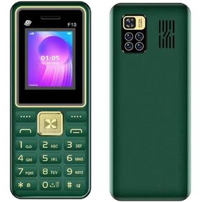 F10 Flip Coell Phone لكبار السن ، زر ذكي خلفي كبير 1.8 بوصة مفتوح مع وحدة تخزين صاخبة ، بطارية 3600 مللي أمبير في الساعة ، 3 بطاقات 3 (قابس أمريكي) in Kuwait