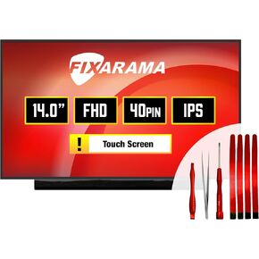 Screen Replacement for Lenovo FRU 01YN150 01YN151 01YN152 Grade A+ Matte FHD 1080p IPS 40pin Touch 14.0" LED LCD Display with Tools Tape in Kuwait