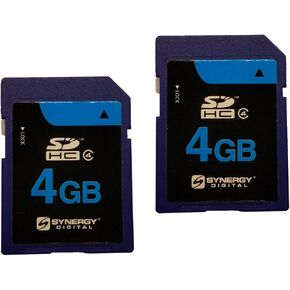 Casio Exilim EX-M1 Digital Camera Memory Card 2 x 4GB Secure Digital High Capacity (SDHC) Memory Cards (1 Twin Pack) in Saudi Arabia