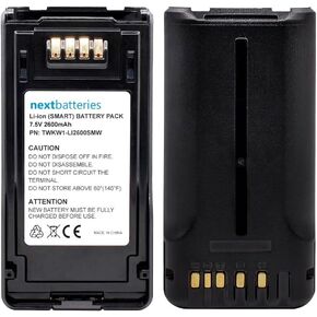 بطارية متوافقة مع Kenwood KNB-L2 Radio-Way Radio-2600mAh Lithium-ion 7.5 Volt Smart (Impres Compatible) بطارية استبدال الخلايا المتميزة in Kuwait