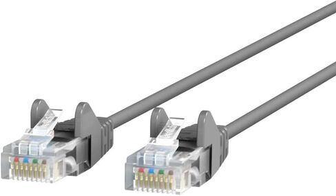 Belkin CAT6 Slim 28AWG Cable -Gray - 3FT in Saudi Arabia