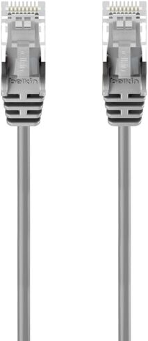 Belkin CAT6 Slim 28AWG Cable -Gray - 3FT in Saudi Arabia