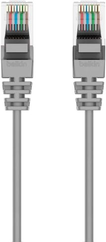 Belkin CAT6 Slim 28AWG Cable -Gray - 3FT in Saudi Arabia