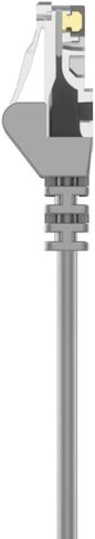 Belkin CAT6 Slim 28AWG Cable -Gray - 3FT in Saudi Arabia