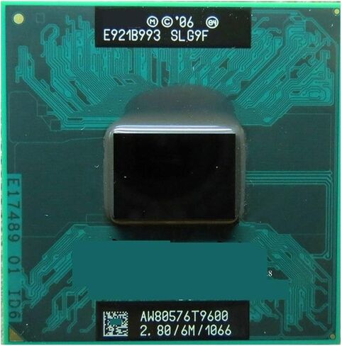 CPU Laptop c 2 Duo T9600 6M Cache/2.8GHz/1066/Dual-Core Processor for GM45/PM45 in Saudi Arabia