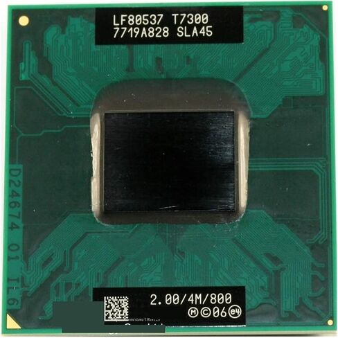 c 2 Duo T7300 .0GHz 4M 800 Dual Notebook Processors Laptop CPU Socket PGA 478 Pin in Saudi Arabia