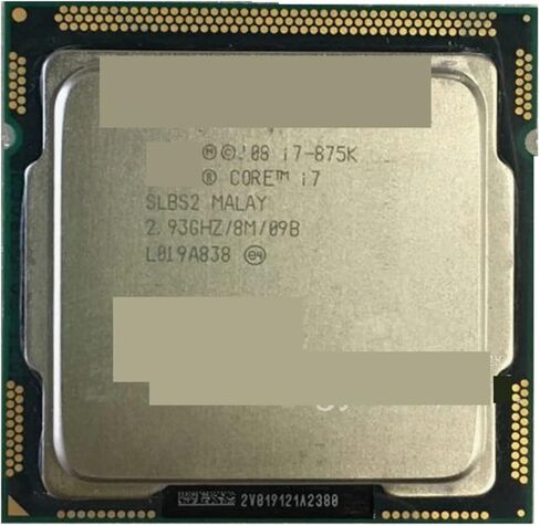I7 875K 2.93GHz 8M SLBS2 Quad c Eight Threads Desktop Processors Computer I7-875K CPU Socket LGA 1156 Pin in Saudi Arabia