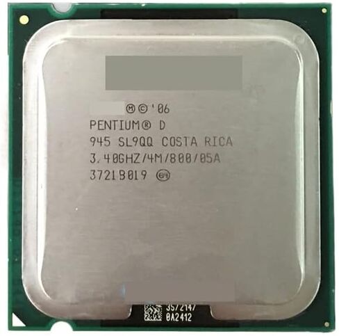 PD 945 الأصلي CPU CPU لـ I P D 4M CACHE 3.40 GHz 800 MHz LGA 775 950 CPU PD945 in Saudi Arabia