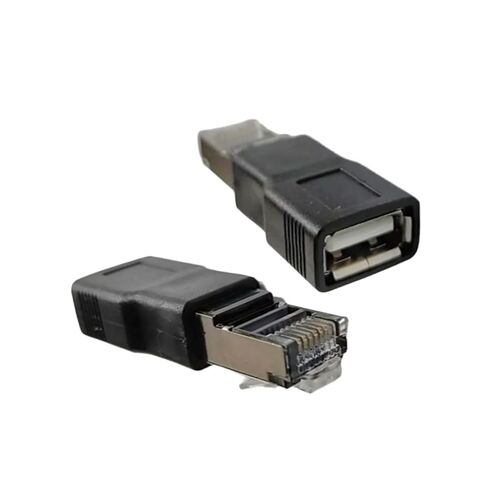 2pc USB إلى RJ45 Ethernet Adapter USB أنثى إلى RJ45 من الذكور NOCTWORKINGDONGLE لأجهزة الكمبيوتر المحمولة 100 ميجابت في الثانية شبكات مستقرة in Kuwait