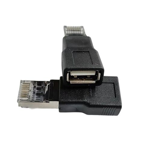 2pc USB إلى RJ45 Ethernet Adapter USB أنثى إلى RJ45 من الذكور NOCTWORKINGDONGLE لأجهزة الكمبيوتر المحمولة 100 ميجابت في الثانية شبكات مستقرة in Kuwait