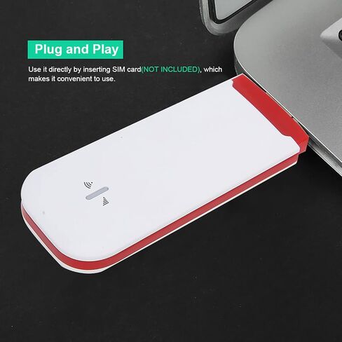 4G LTE USB WIFI ADAPTER ، بطاقة شبكة لاسلكية عالية السرعة مع استلام إشارة فائقة ، وتوصيلها وتشغيلها لـ VISTA 7 8 8.1 OS X 10.5 10.10 in Kuwait