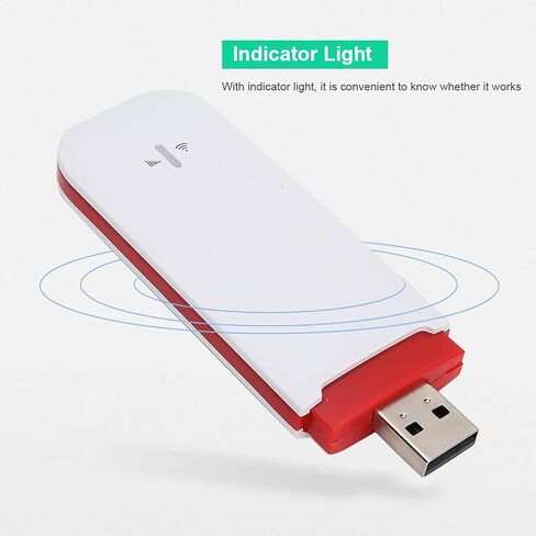 4G LTE USB WIFI ADAPTER ، بطاقة شبكة لاسلكية عالية السرعة مع استلام إشارة فائقة ، وتوصيلها وتشغيلها لـ VISTA 7 8 8.1 OS X 10.5 10.10 in Kuwait
