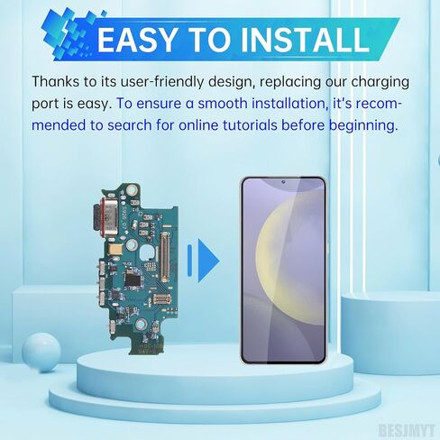 for Samsung Galaxy S24+ Plus Charging Port Replacement USB Charger Dock Connector Flex Cable Type-C Board USB Charger Type-C Board Connector Replacement Repair Fix for SM-S926U SM-S926U1 in Saudi Arabia