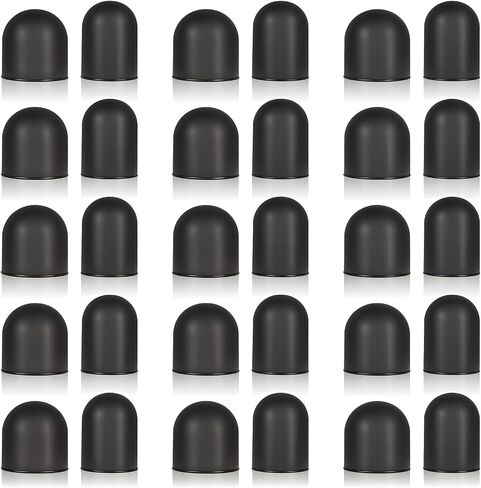 30 Pcs Silicone Tablet Pen Nibs, 0.2'' & 0.28'' No Scratches Stylus Pen Tips Soft Surface Pens Tips Replacement Universal Nibs Tablet Accessories for Touch Screen Pens Phone (Black) in Saudi Arabia