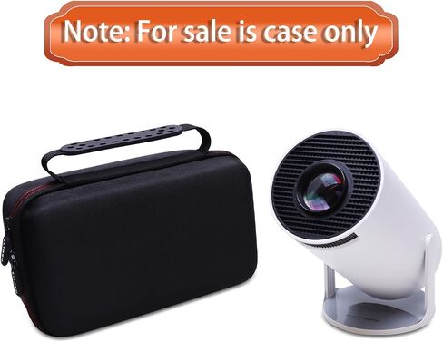 LTGEM Case Compatible with Samsung The Freestyle 2nd Gen/Samsung The Freestyle/Maypug Mini Projector, Black(Case Only) in Saudi Arabia