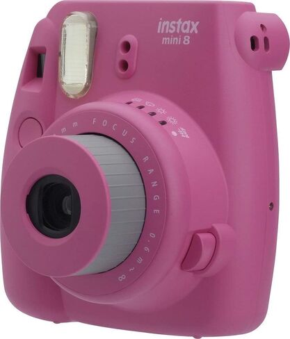 Fujifilm Instax Mini 8 Camera Fructant ، Hot Pink (متجدد) in Kuwait