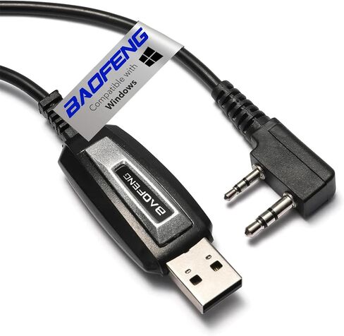 BAOFENG CH340 USB Programming Cable, Support Chirp for BF-F8HP Pro,UV-5R Mini, 5RM,UV-5R,UV-5G Plus,UV-82(HP),UV-5G Plus,UV-32,GM-15PRO,5RH Pro,GM-5RH,K5 Plus,TD-H8,TD-H3,H3 Plus,TD-V2 Ham Accessories in Saudi Arabia