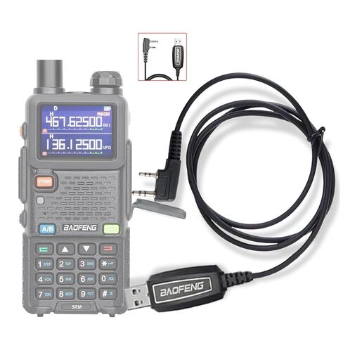 BAOFENG CH340 USB Programming Cable, Support Chirp for BF-F8HP Pro,UV-5R Mini, 5RM,UV-5R,UV-5G Plus,UV-82(HP),UV-5G Plus,UV-32,GM-15PRO,5RH Pro,GM-5RH,K5 Plus,TD-H8,TD-H3,H3 Plus,TD-V2 Ham Accessories in Saudi Arabia