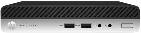 HP ProDesk 400 G4 Desktop Mini Business PC, Intel Pentium G5400 3.7GHz, 16GB RAM, 256GB SSD, Mouse and Keyboard, Windows 11 (Renewed) in Saudi Arabia